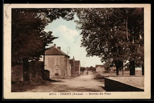 AK Prehy, Entree du Pays
