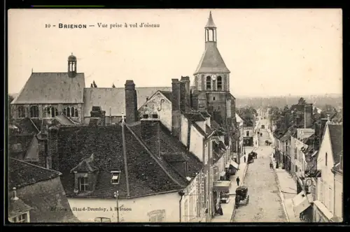 AK Brienon, Vue prise à vol d`oiseau
