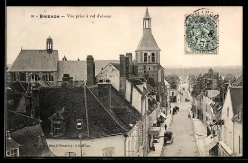 AK Brienon, Vue prise à vol d'oiseau