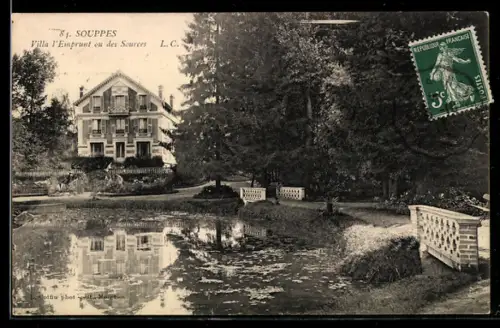 AK Souppes, Villa l`Emprunt ou des Sources