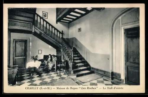 AK Chailly, Maison de Repos Les Roches, Le Hall d`entrée