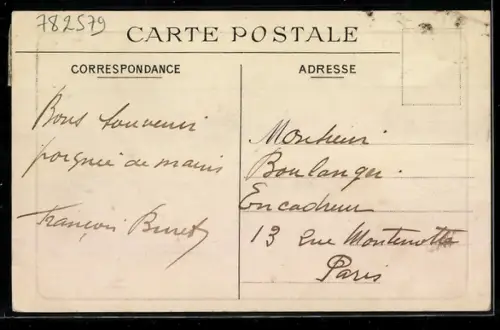 AK Moisson, Le Pavillon, par La Roche-Guyon