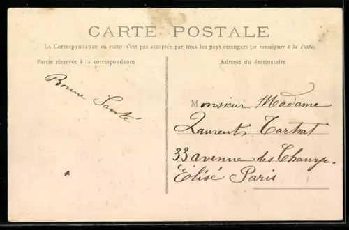 AK Toucy, Vue en Rue Arrault