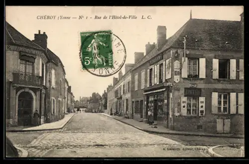 AK Cheroy, Rue de l`Hotel-de-Ville