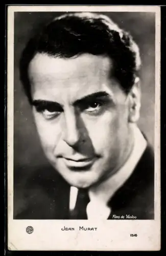 AK Schauspieler Jean Murat mit entschlossenem Blick