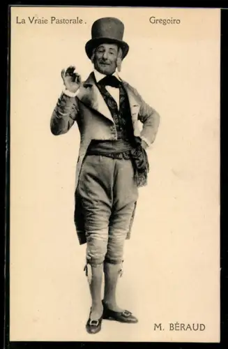 AK La Grande Pastorale: Gregoiro, M. Bèraud, Komiker
