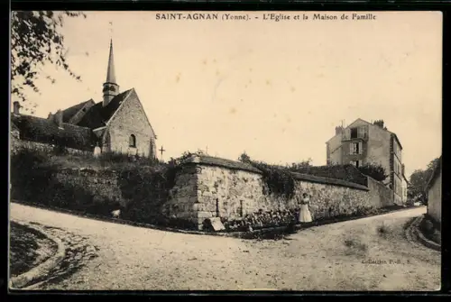 AK Saint-Agnan, L`Eglise et la Maison de Famille