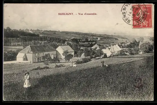 AK Subligny, Vue d`ensemble, Ortsansicht