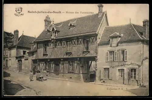 AK Saint-Julien-du-Sault, Maison des Fontenottes