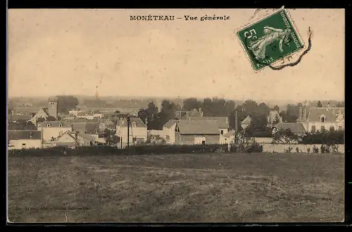 AK Monéteau, Vue générale