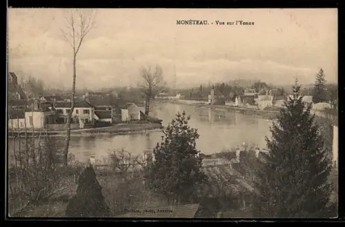 AK Moneteau, Vue sur l`Yonne