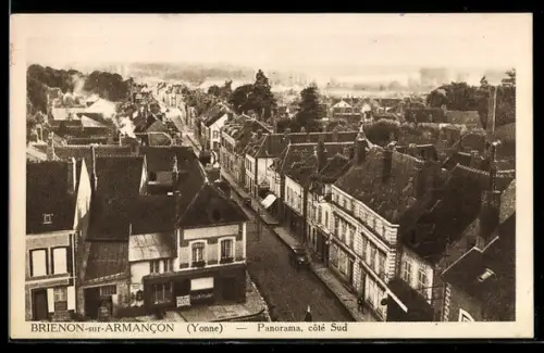 AK Brienon-sur-Armancon, Panorama, côté Sud