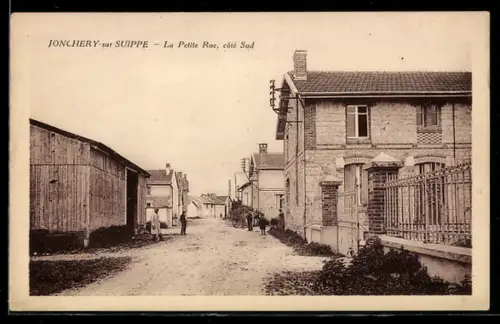 AK Jonchery-sur-Suippe, La Petite Rue, côté Sud