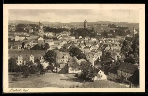 AK Auerbach i. Vogtl., Ortsansicht