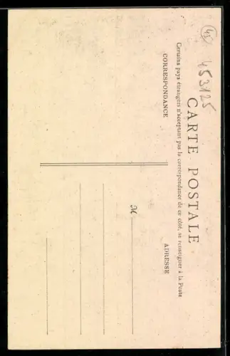 AK Gien, Café des Arts, Rue Victor-Hugo