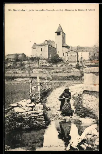 AK Saint-Avit, Berceau de Bernard Palissy