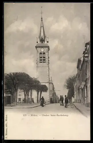 AK Melun, Clocher Saint-Barthélemy