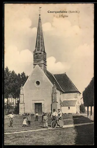 AK Courquetaine, Personnes avant l`Eglise