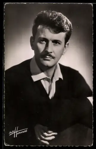 AK Schauspieler Frank Villars elegant im Anzug