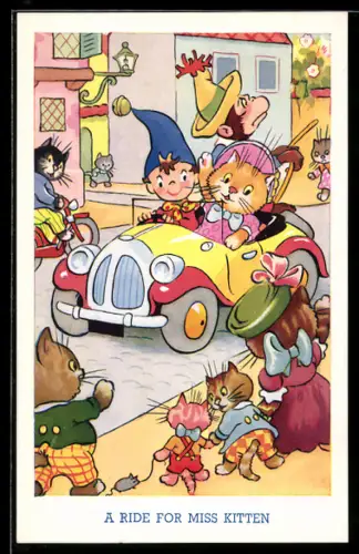 AK A Ride for Miss Kitten, Noddy