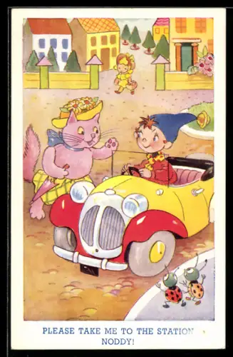 AK Comic, Please take me to the Station Noddy !