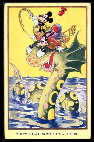 AK You`ve Got Something There!, Mickey Mouse, Goofy