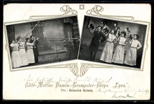 AK Elite-Marine Damen-Trompeter-Corps Lyra