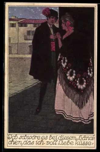 AK Leporello und Donna Elvira, Mozart