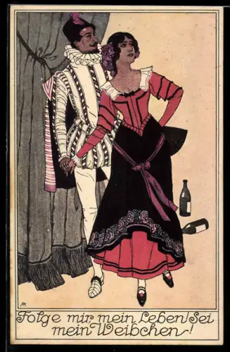 AK Mozart, Don Juan-Serie, Zerline und Don Juan