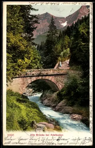 AK Adelboden, Alte Brücke