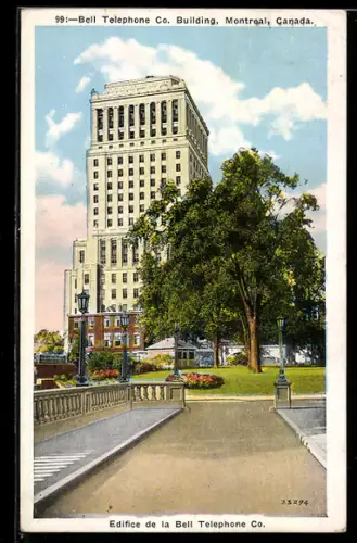 AK Montreal, Edifice de la Bell Telephone Co