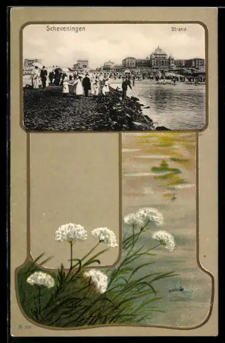 AK Scheveningen, Partie am Strand