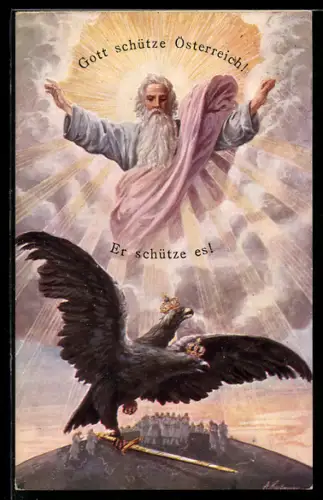 AK Gott schütze Österreich!, Er schütze es