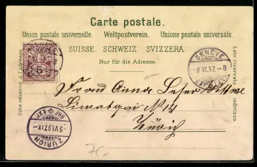 Lithographie Geneve, Totalansicht