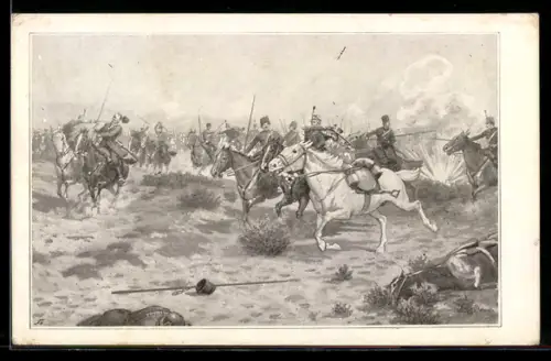 AK Österreichische Armee, Rote Honvedhusaren