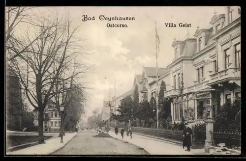 AK Bad Oeynhausen, Villa Geist, Ostcorso