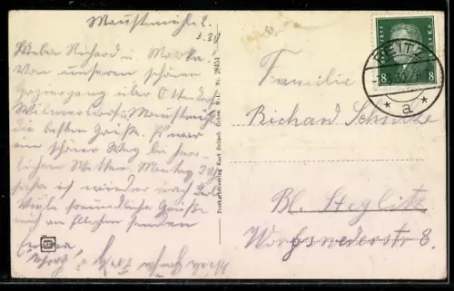 AK Peitz /N.-L., Gasthaus Maustmühle, Inh. R. Krüger