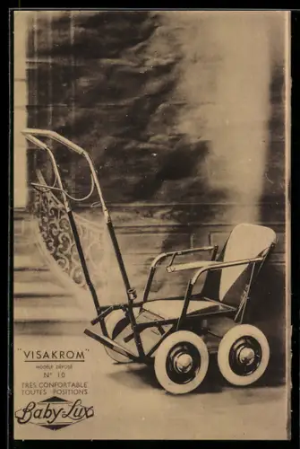 AK Kinderwagen Visakrom von Baby-Lux, Reklame