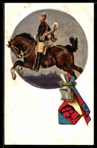 AK München, Studentenverbindung Babenbergia, Studentenwappen