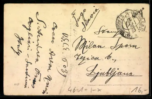 AK Cagliari, Facciata Bastione S. Remy, Strassenbahn