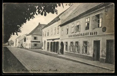 AK St. Leonhard am Forst, V. Günther`s Back- und Gasthuas, Melkerstrasse