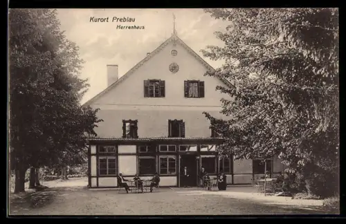 AK Preblau, Herrenhaus mit Anlagen