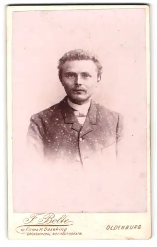 Fotografie F. Bolte, Oldenburg, Langestrasse 15, Porträt der Herrn Engelhard Hanken