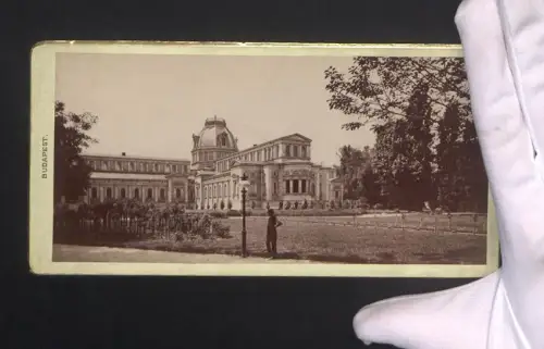 Fotografie Ansicht Budapest, Blick zum Kurhaus auf der Margareten-Insel