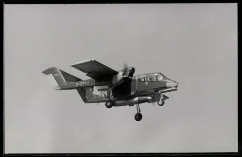 Fotografie North American Rockwell OV-10A Bronco, Aufklärer & Zielschleppflugzeug D-9554