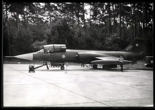 Fotografie Flugzeug Lockheed F-104 Starfighter, Canadian Armed Forces 714
