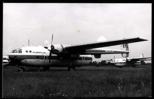 Fotografie Flugzeug Nord 2501 Noratlas D-ACUB & D-ACUF, Elbeflug Luftfahrtgesellschaft