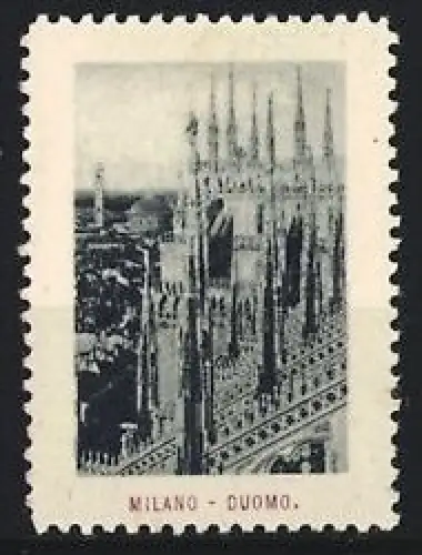 Reklamemarke Milano, Duomo, Kathedrale