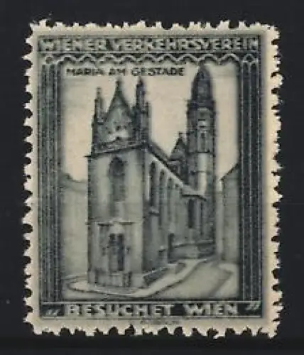 Reklamemarke Wien, Kirche Maria am Gestade, Kirche