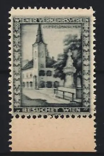 Reklamemarke Wien, Besuchet Wien, Gumpoldskirchen